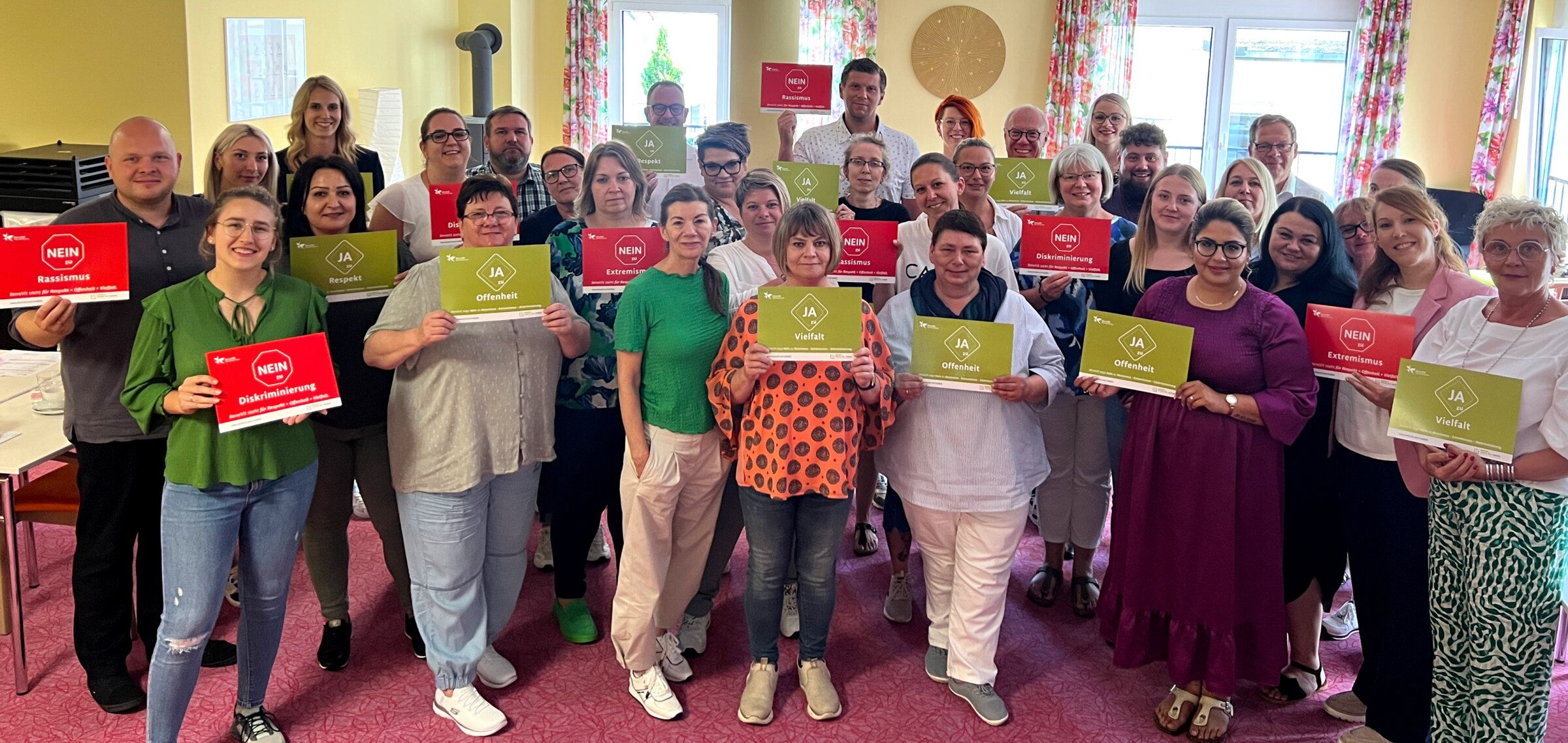 BeneVit steht für Respekt, Offenheit und Vielfalt. BeneVit sagt Nein zu Rassismus, Extremismus und Diskriminierung.