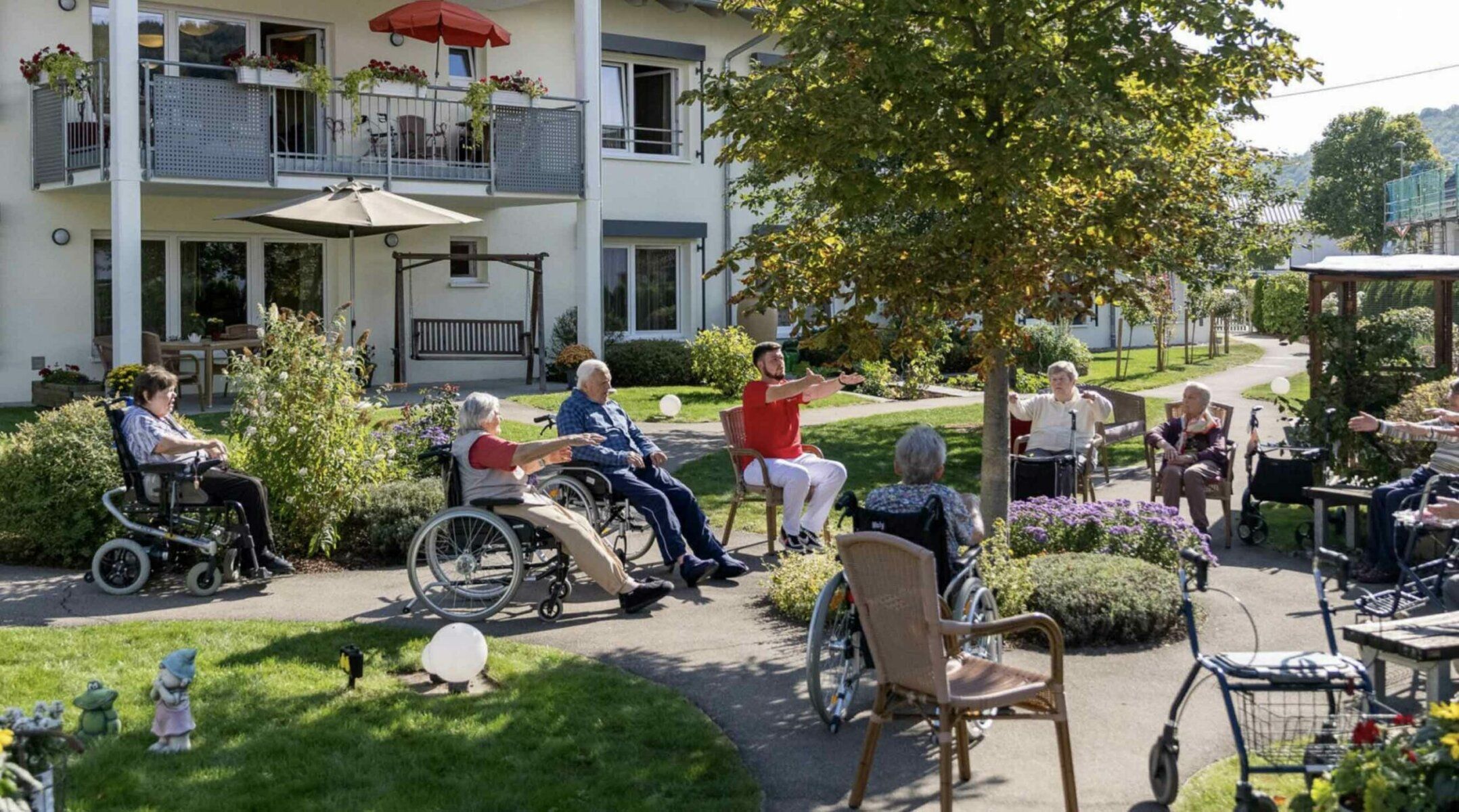 Senioren-WG,Pflegeheim, Hausgemeinschaftskonzept