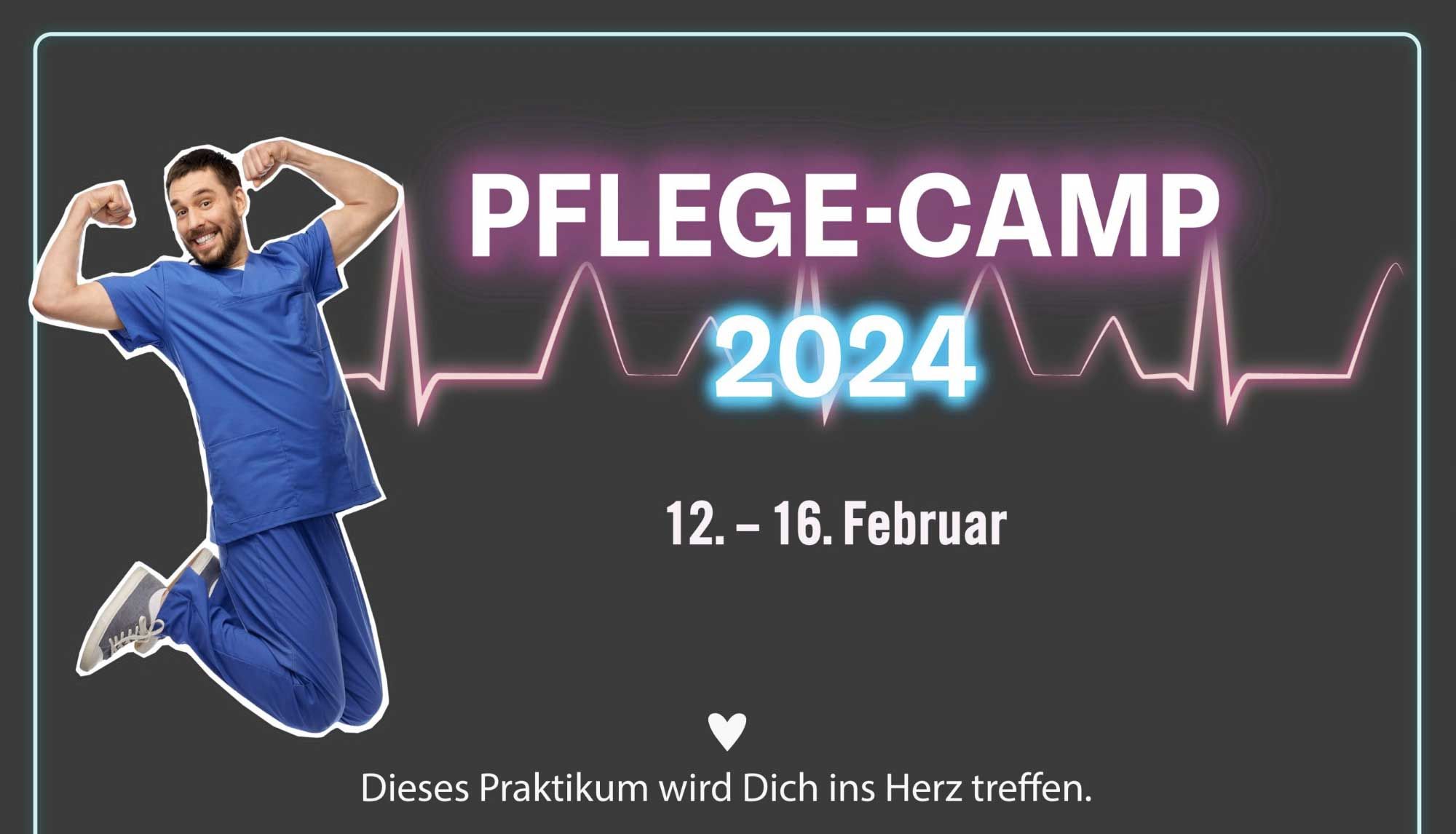 Egal ob Du Berufseinsteiger oder Quereinsteiger bist – das Pflege-Camp ist eine gute Möglichkeit! Die Woche bietet Dir die ultimative Chance in den Beruf reinzuschnuppern!