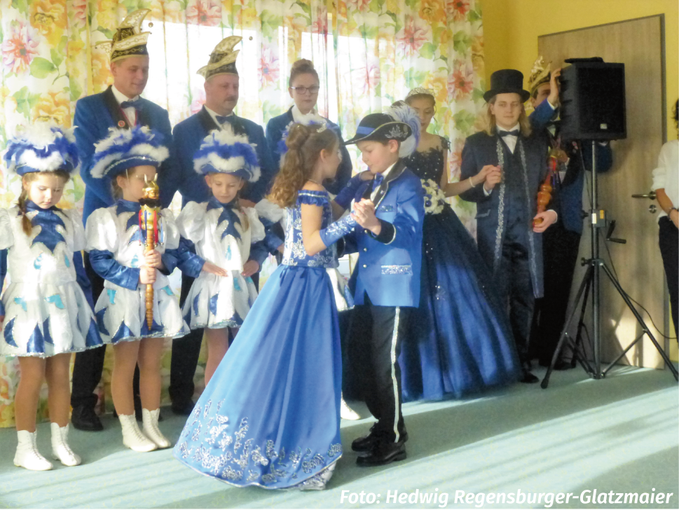 <strong>Besuch der Faschingsgesellschaft im Haus Egautal (27. Januar 2019)</strong>