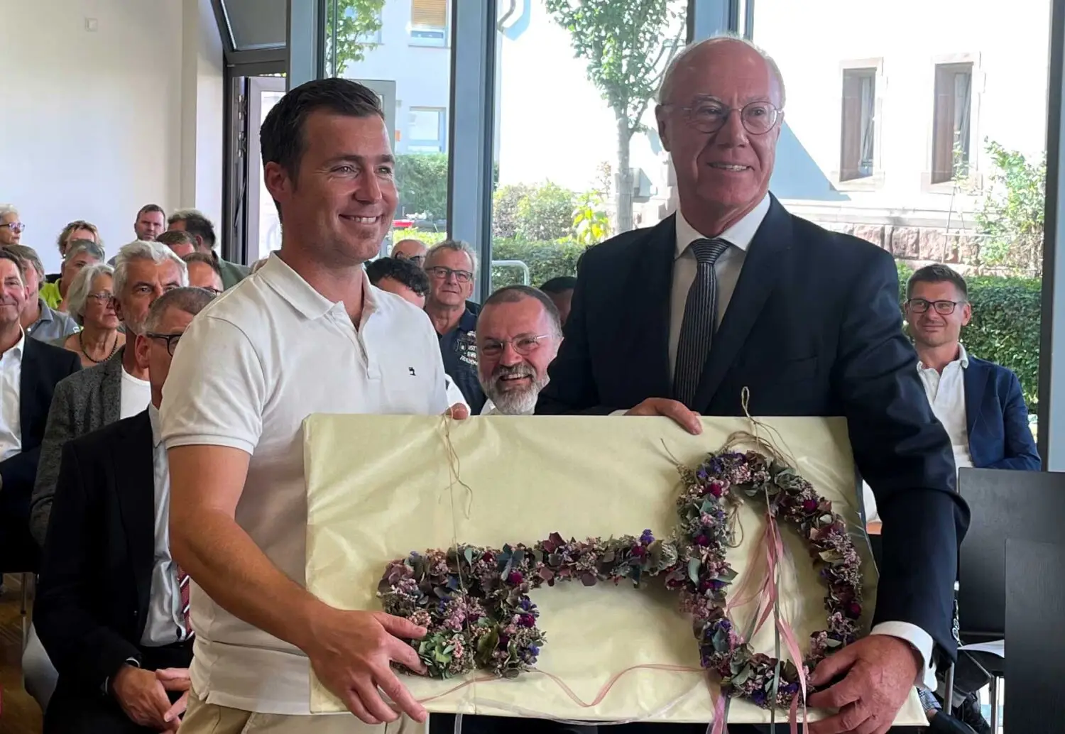 Schlüsselübergabe BeneVit Eröffnung Haus Breisgau