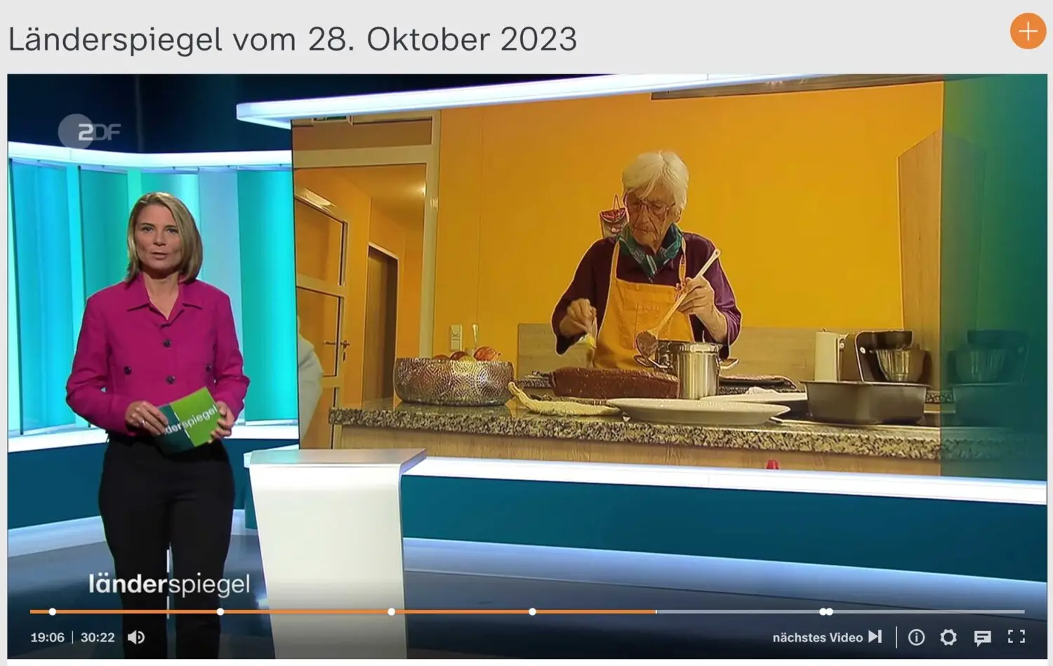 Das ZDF Länderspiegel berichtet über das Modellprojekt Stambulant im Haus Rheinaue in Wyhl.