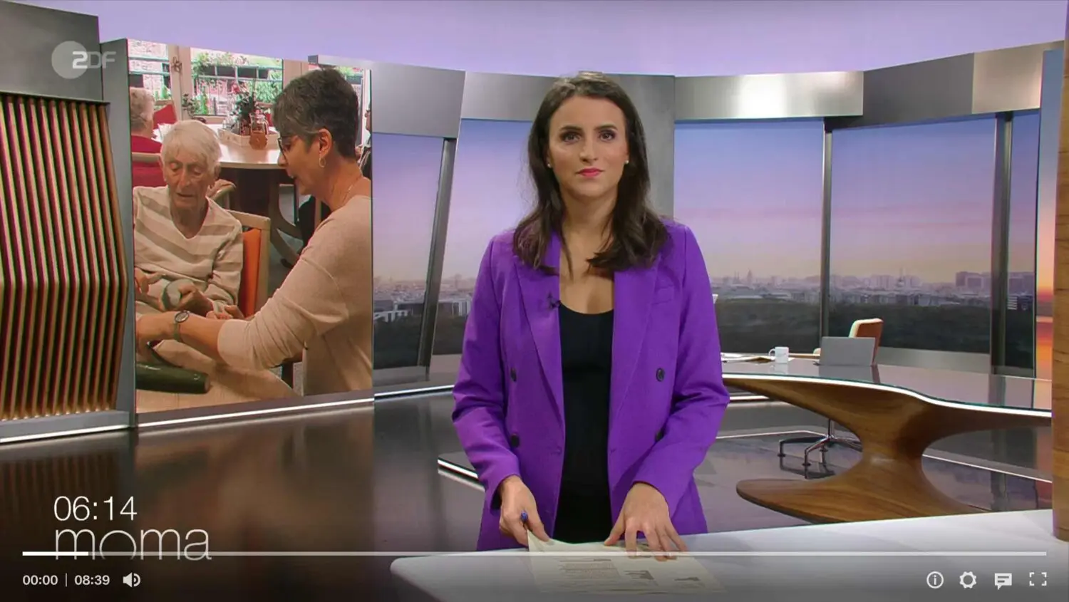 Sandra Susanka, ZDF, informiert über Stambulant