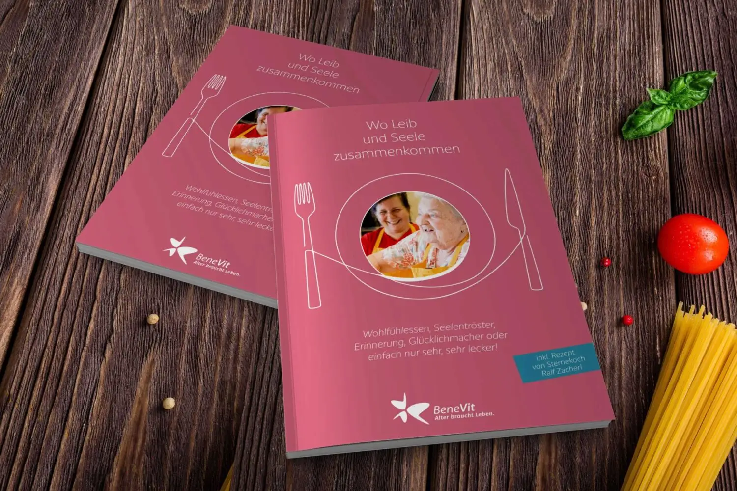 Kochbuch von Benevit mit Rezept von Starkoch Ralf Zacherl