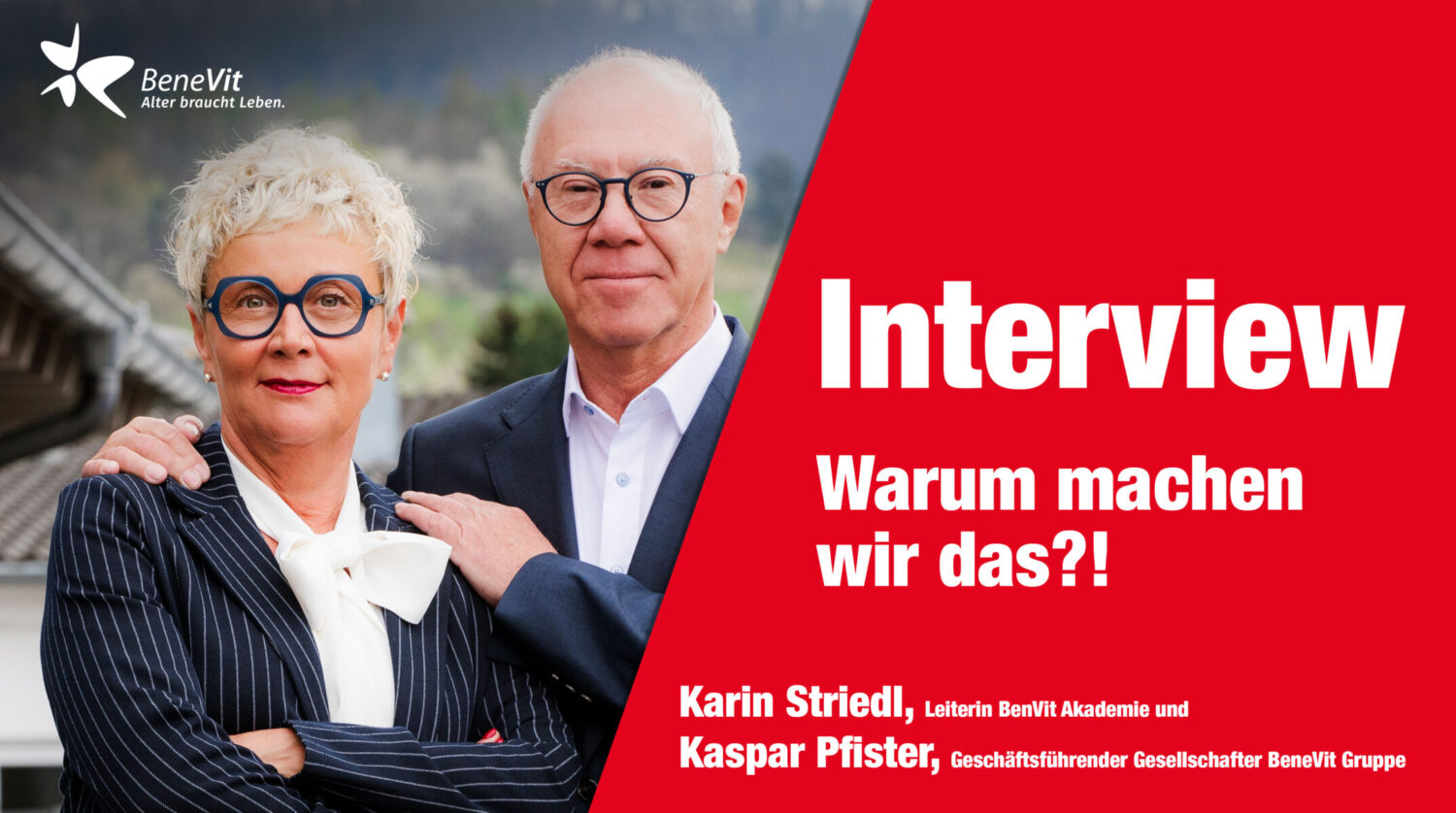 Karin Striedl und Kaspar Pfister im Interview