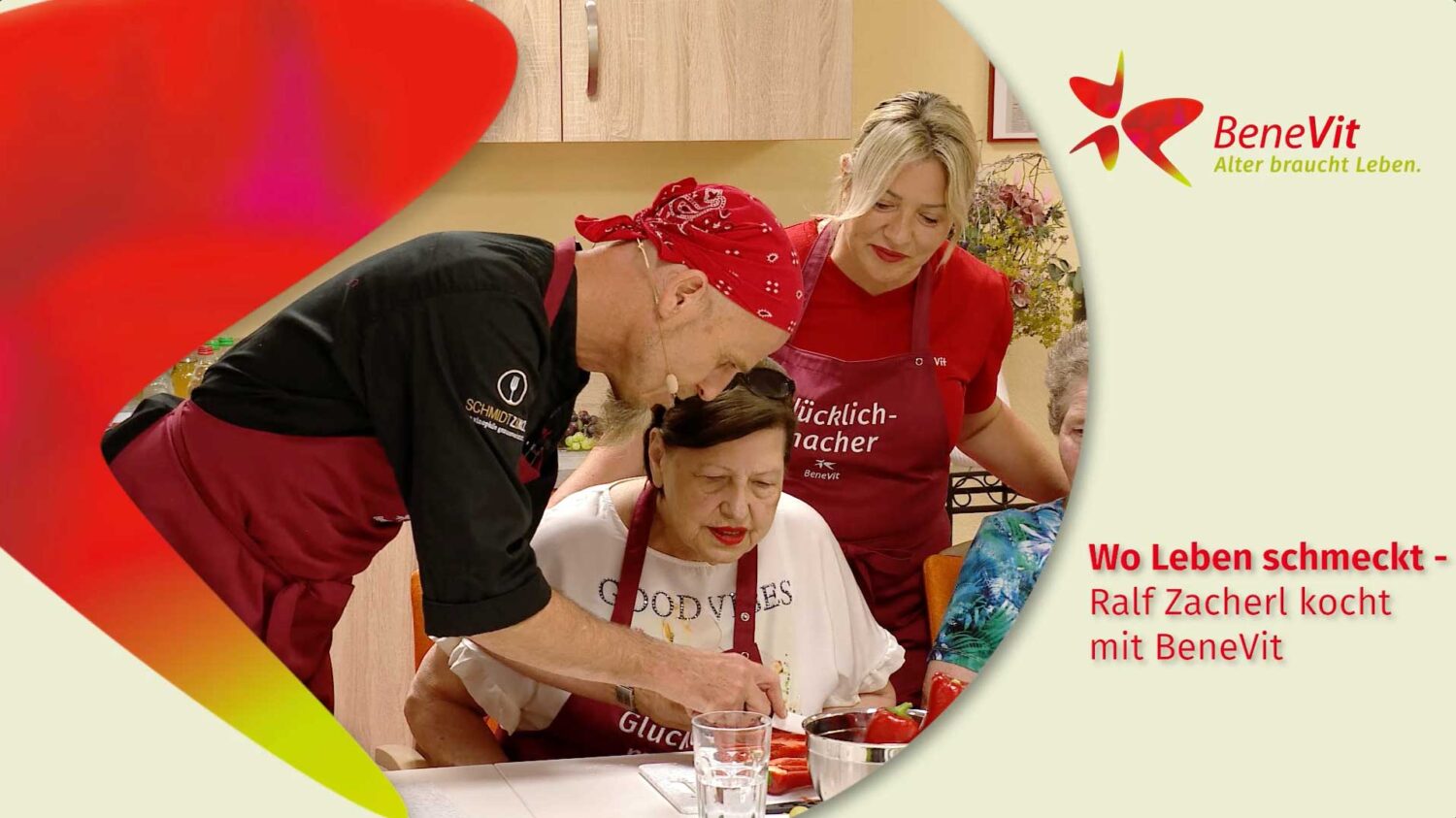 Ein Tag voller Genuss und Begegnung - Sternekoch Zacherl bei BeneVit Ralf Zacherl kocht mit und für BeneVit.