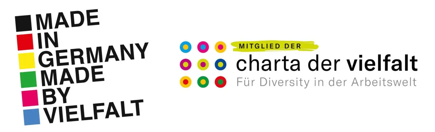 Logos Charter der Vielfalt und Made by Vielfalt